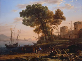 Un artiste étudiant la nature